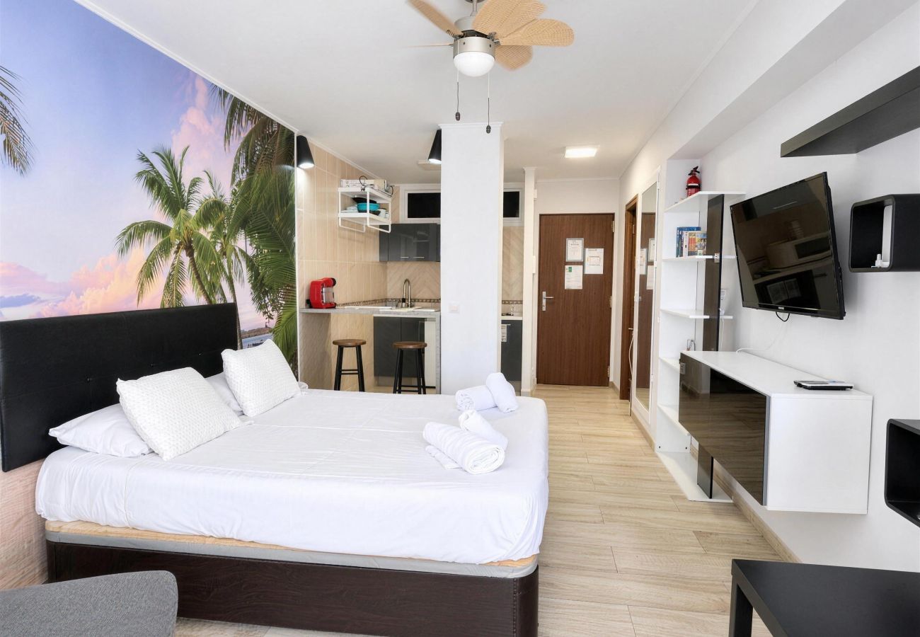 Apartamento en Benalmádena - Estudio con balcón en Benalmádena Costa